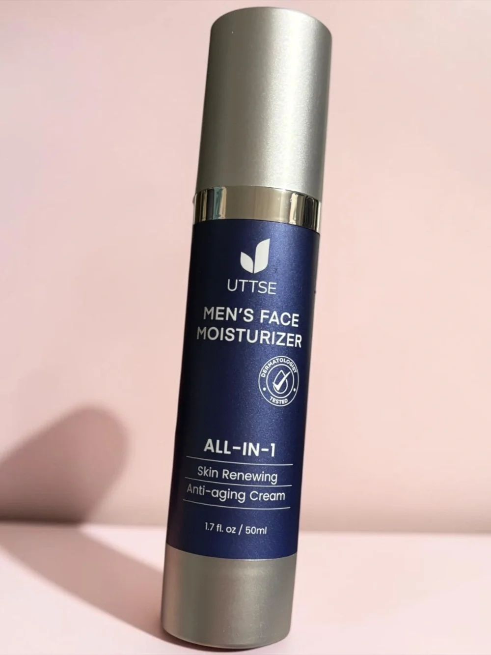 NEW! UTTSE 6-in-1 Face Cream for Men: Anti Aging & Wrinkle Cream for Men 1.7 oz.